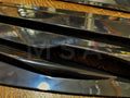 Suzuki Wagon R Side Windows Quater Louver Covers - Black