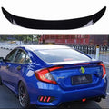 Honda Civic X Rs Down Wing Style Spoiler Abs Plastic