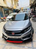 Car Front Bumper Splitter ABS Plastic - 4Pcs