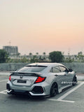 Honda Civic X Abs Plastic Roof Spoiler (non painted )
