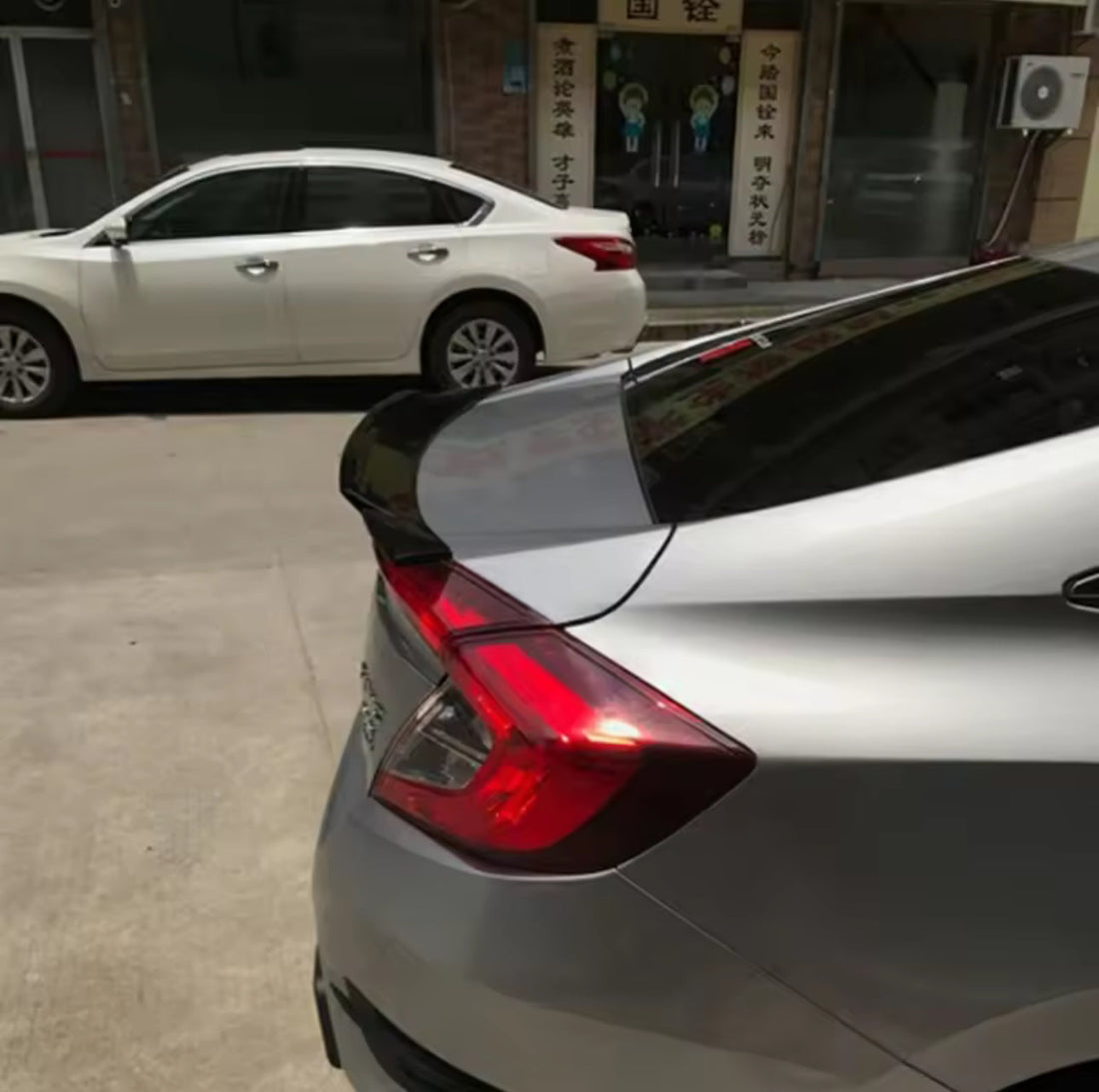 Honda Civic x Lip Ducktail Spoiler Abs Plastic