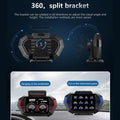 OBD2 Head-up Display Car Digital Speedometer RPM Tachometer Water/Oil Temperature Speed Meter for Cars - P24