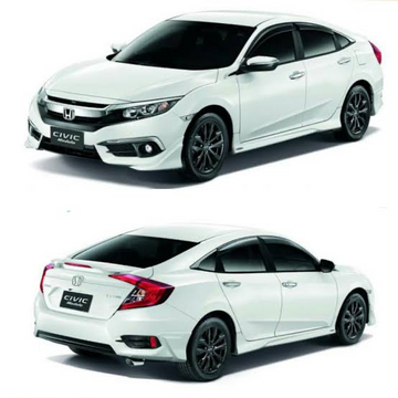 Honda Civic X Modulo Style Abs Plastic Bodykit 6Pcs