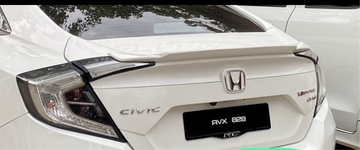 Honda Civic x Lip Ducktail Spoiler Abs Plastic