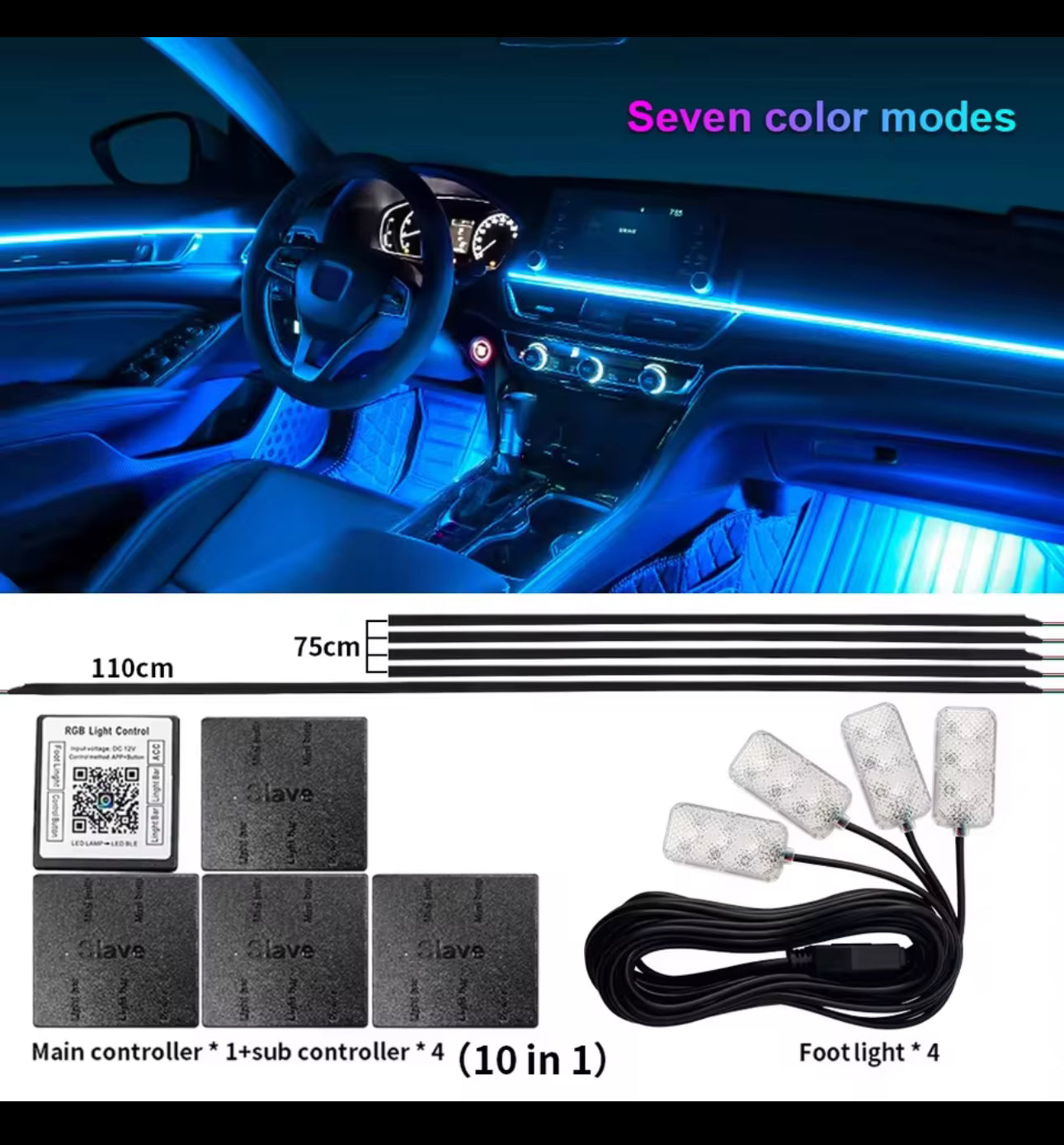 Maxlume Premium Quality Dynamic Ambient Interior Lights