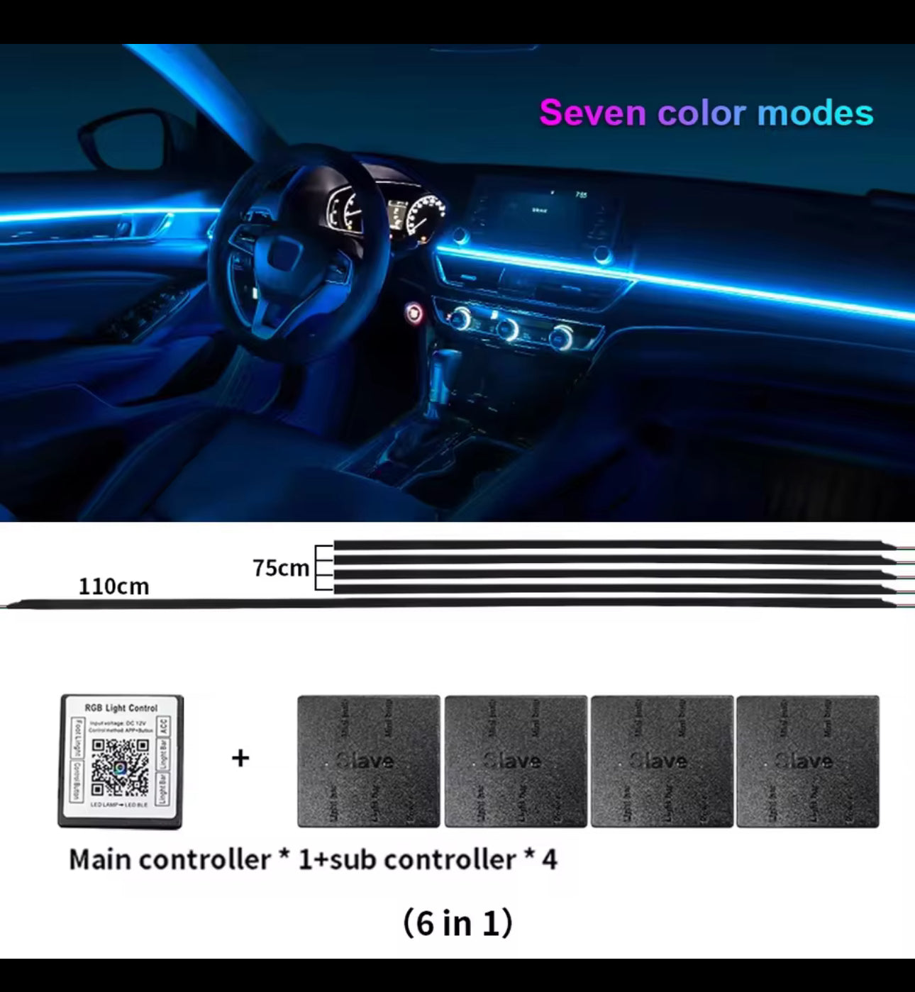 Maxlume Premium Quality Dynamic Ambient Interior Lights