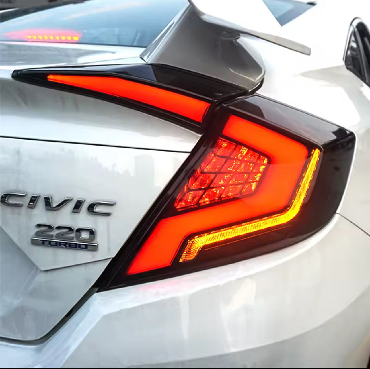 Honda Civic X Lava Style Taillights