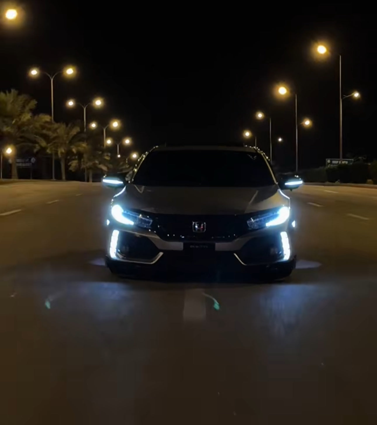 Honda Civic X Side Mirror DRL Lights