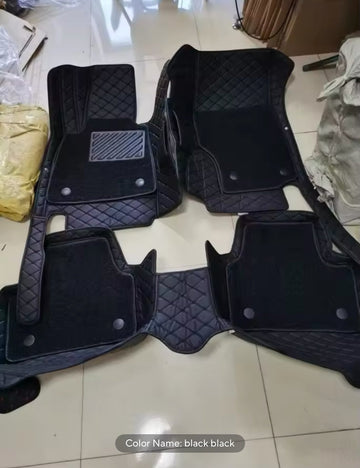 Hyundai Elantra Hybrid 2025 10D floor mats.