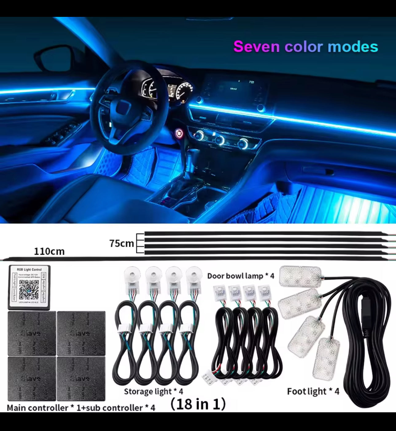Maxlume Premium Quality Dynamic Ambient Interior Lights