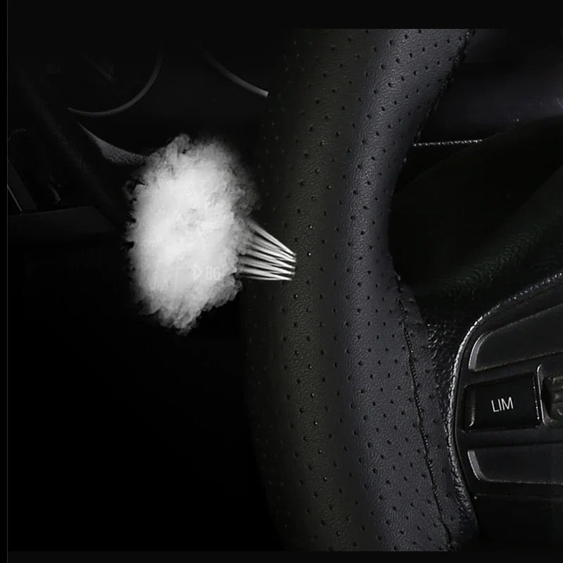 Carbon Fiber Hand Stitched Steering Wheel Cover