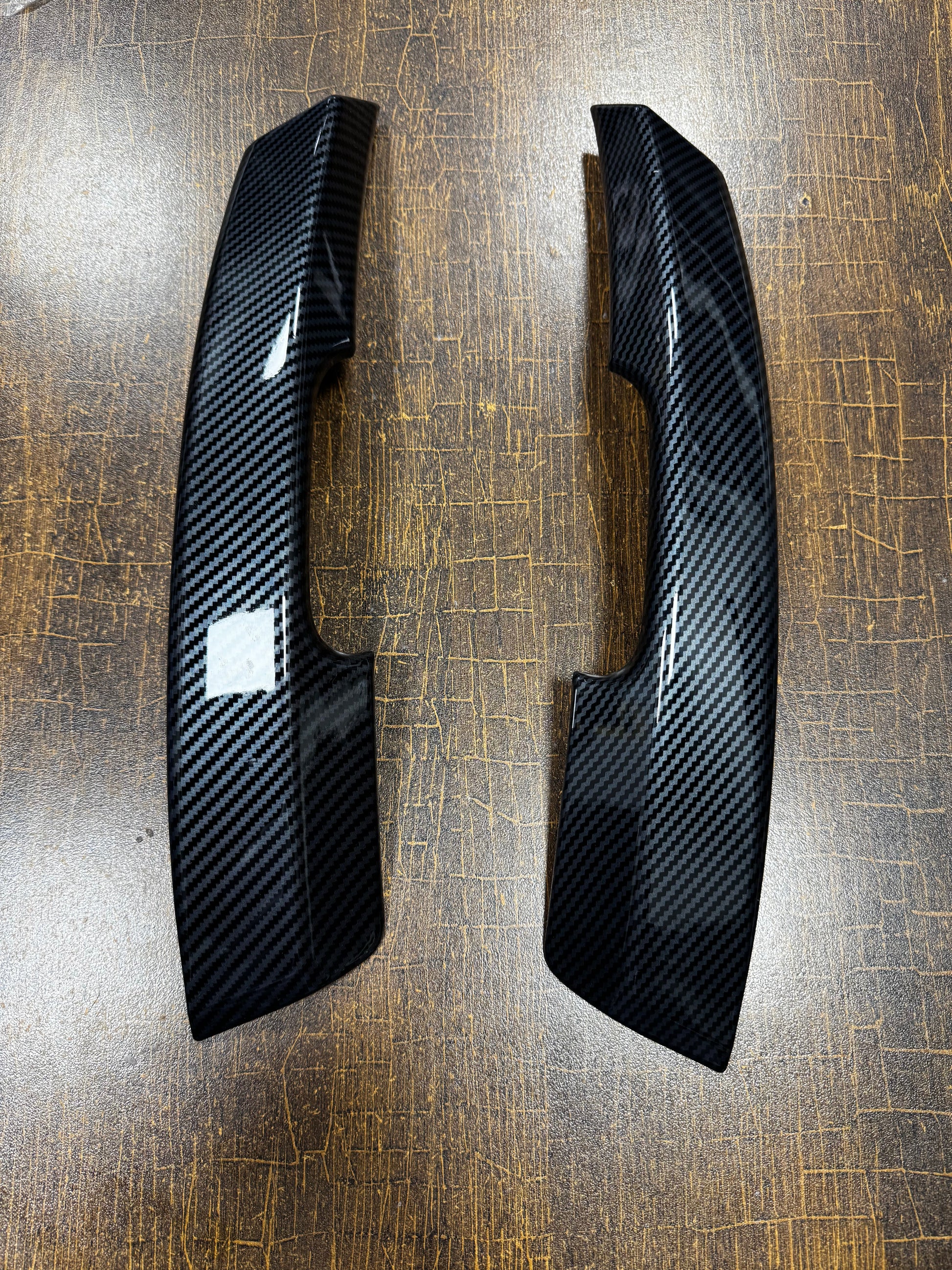 Toyota Corolla 2015 Carbon Fiber front door handels trim
