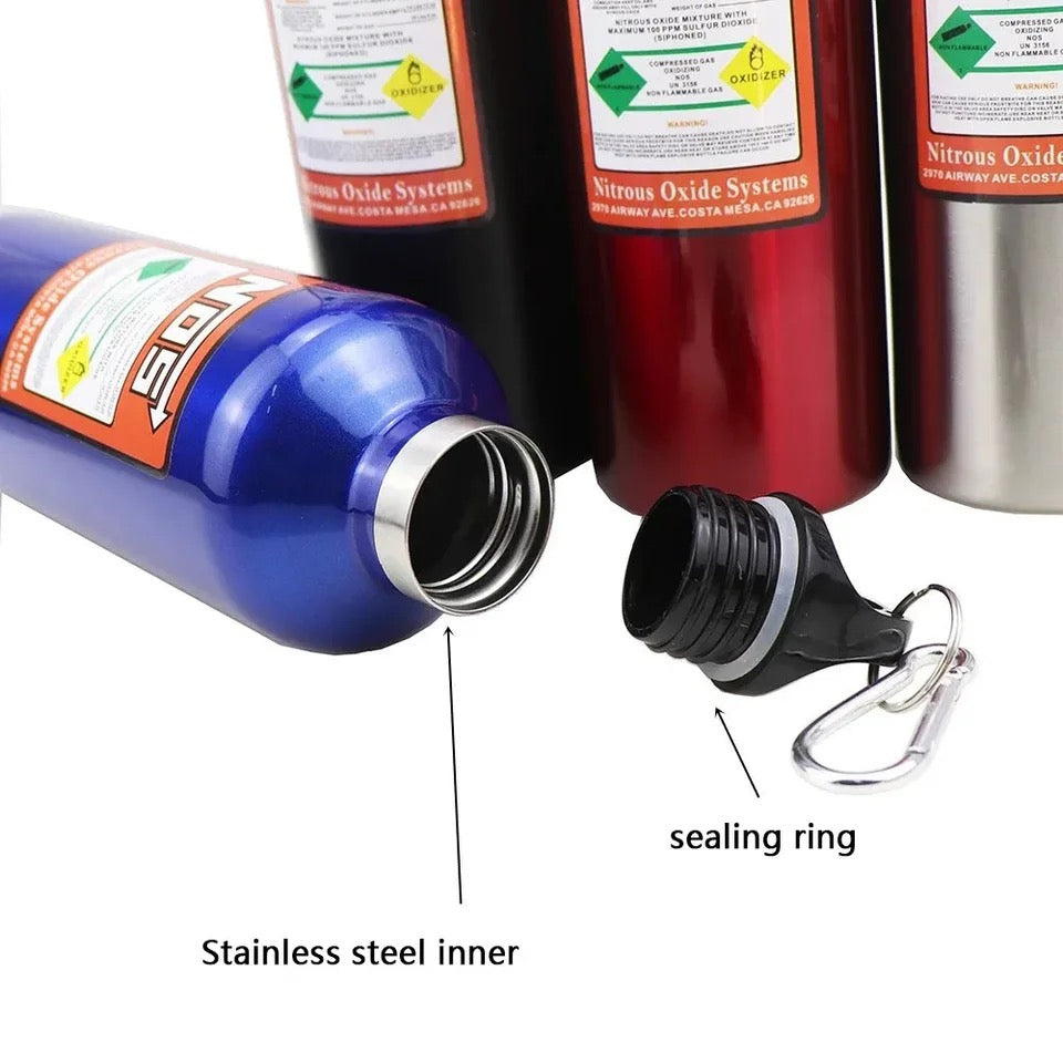 Nos Stainless Steel Water Bottle