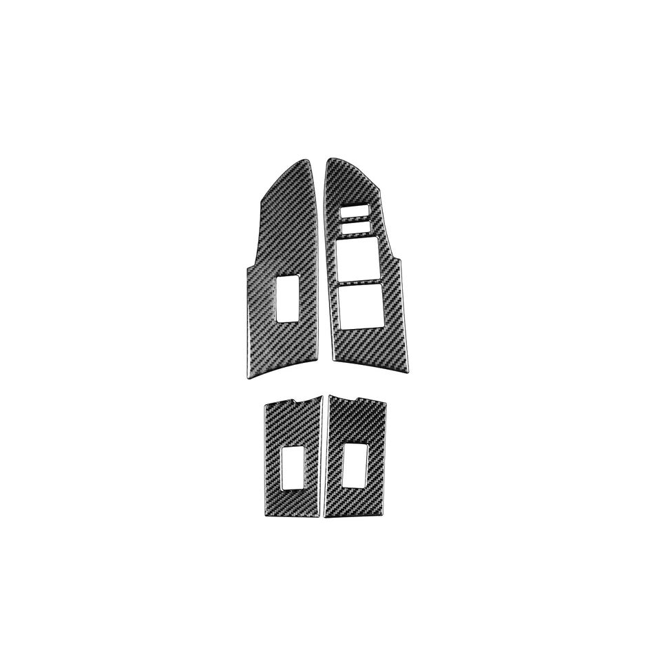 Toyota Corolla 2015-22 window Switch Button Pannel Carbonfiber Trim