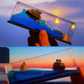 Titanic Cruise Ship Fluid Floating Decoration For Car Dashboard