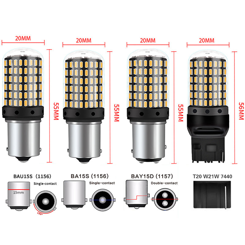 Bright Led Indicator Bulbs - 2Pcs
