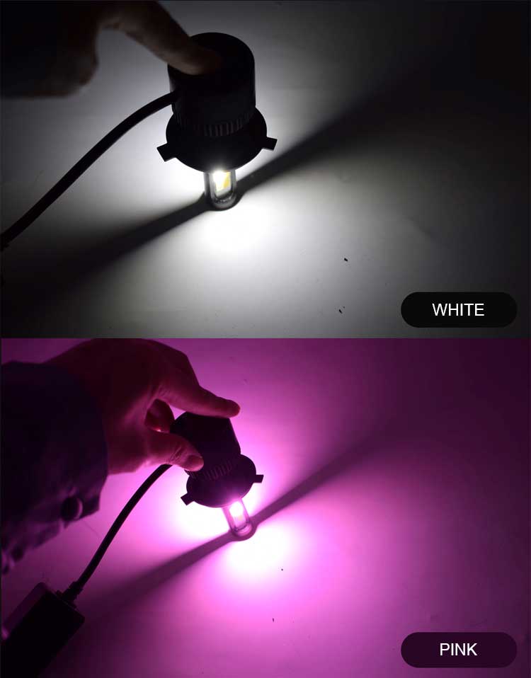 Colors Switch Back Fog Led Light With Flash H11 - 2 PCs