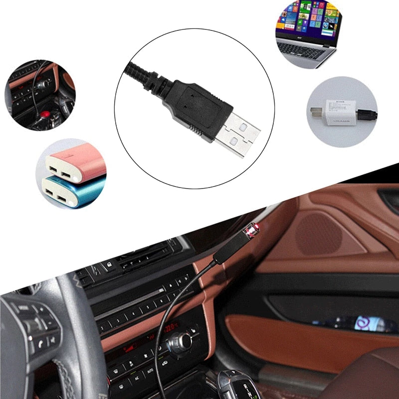 Car Roof Star Atmosphere Light, Romantic LED Star Night Light