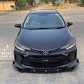 Car Front Bumper Splitter ABS Plastic - Spike Special - 3Pcs