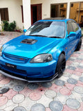 Car Front Bumper Splitter ABS Plastic - Center 3 Dot - 3Pcs