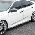 Car Side Splitter ABS Plastic  - 2Pcs