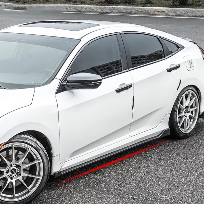 Car Side Splitter ABS Plastic  - 2Pcs