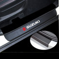 Carbon Fiber Car Door Threshold Anti-Scratch Sticker - 4Pcs