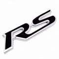 3D RS Car Badge Metal Logo