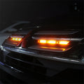 4 Pcs Universal Amber Color Grill Lights