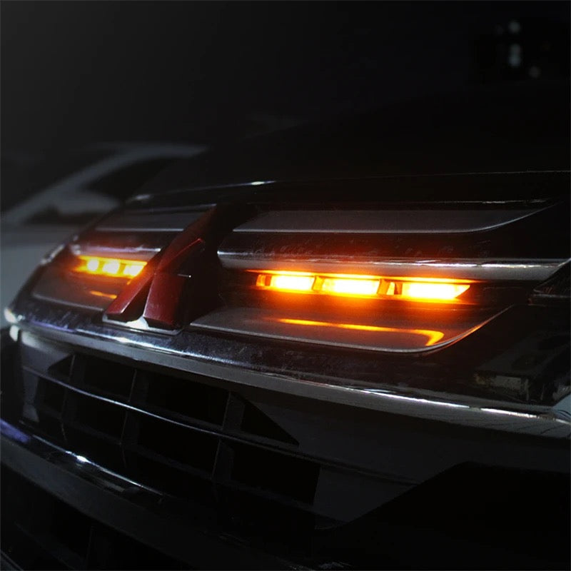 4 Pcs Universal Amber Color Grill Lights