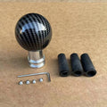 Universal Carbon Fiber Round Car Gear Shift Knob