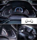 Honda Civic X Carbon Fiber Speedometer Trim