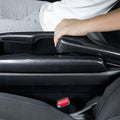 Honda Civic X Carbon Fiber Central Armrest Box Panel Cover - 3 Pcs